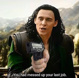 You had messed up your last job.