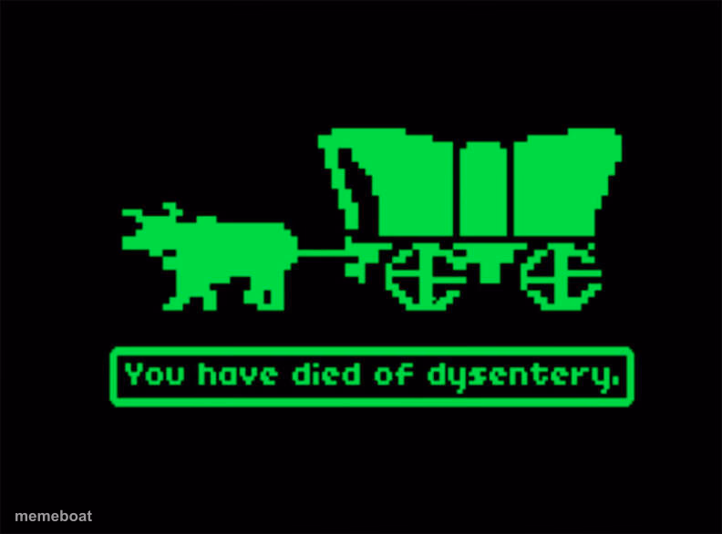 you have died of dysentery - meme generator image preview