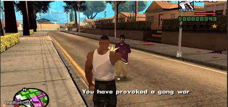 You have provoked a gang war - meme generator image preview