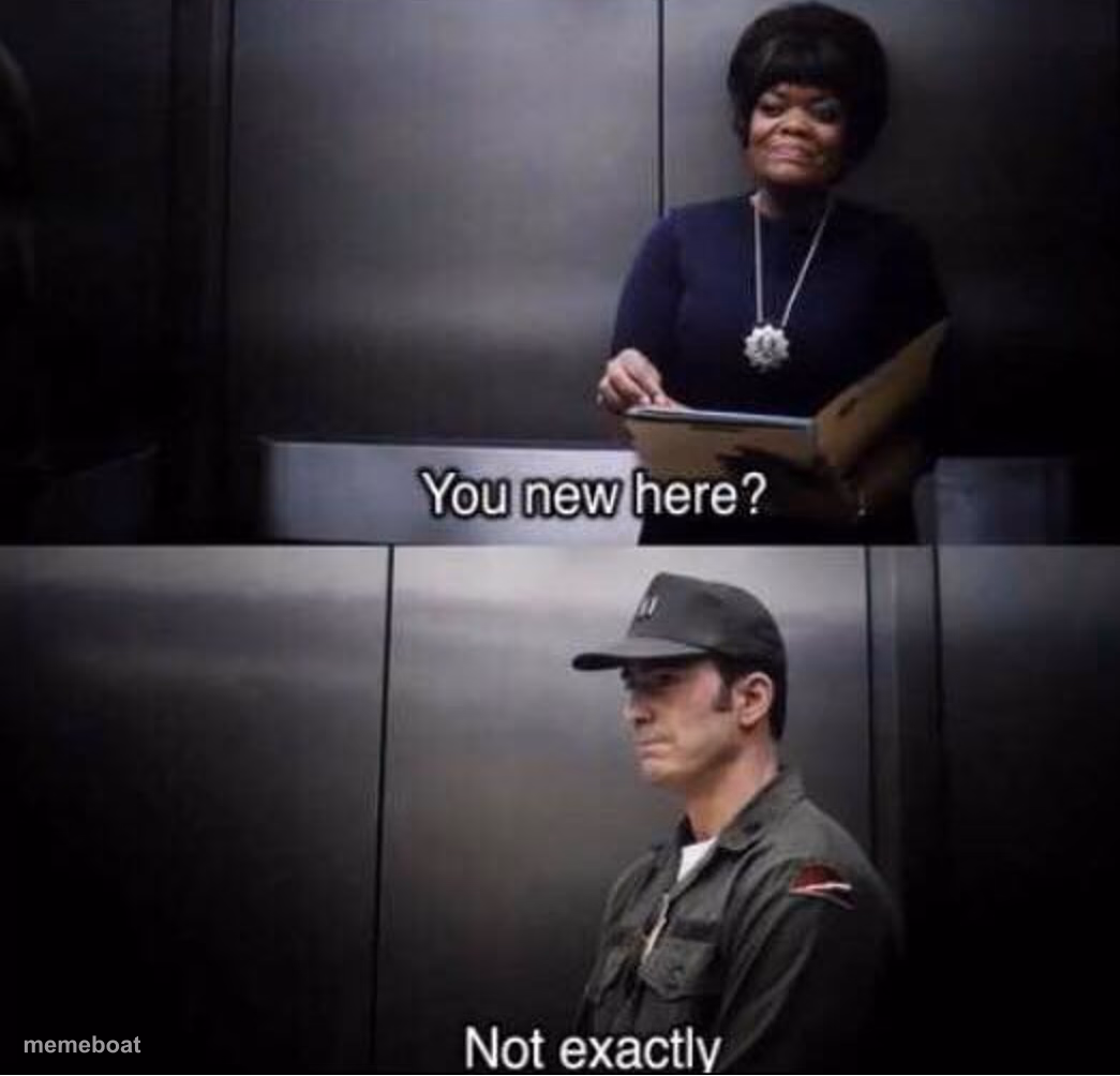 You new here? - meme generator image preview