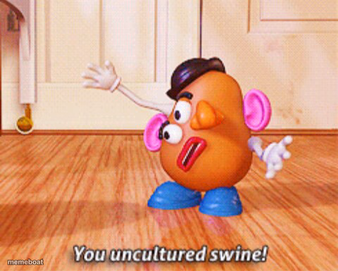 You uncultured swine - meme generator image preview