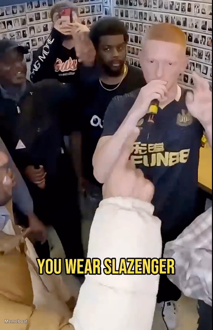 You Wear Slazenger - meme generator image preview