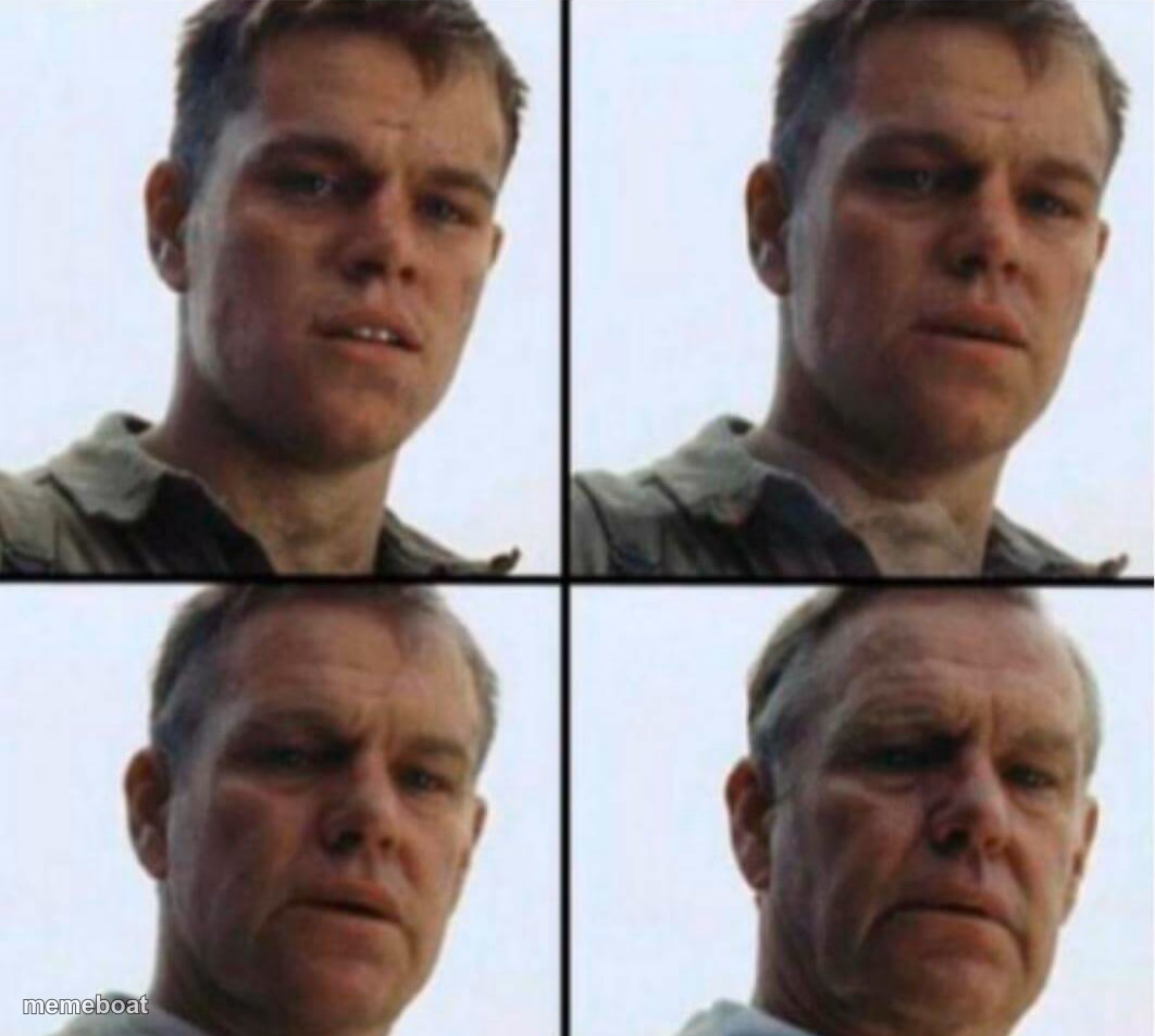 young to old - meme generator image preview
