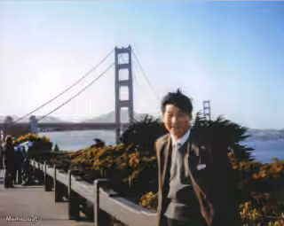 Young Xi Jinping in San Francisco