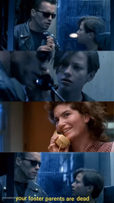 Your foster parents are dead
