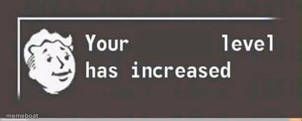 Your level has increased - meme generator image preview
