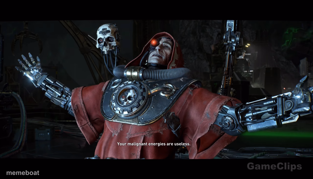 Your Malignant energies are useless - meme generator image preview