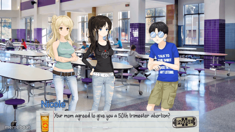 your mom agreed to give you a 50th trimester abortion? - meme generator image preview