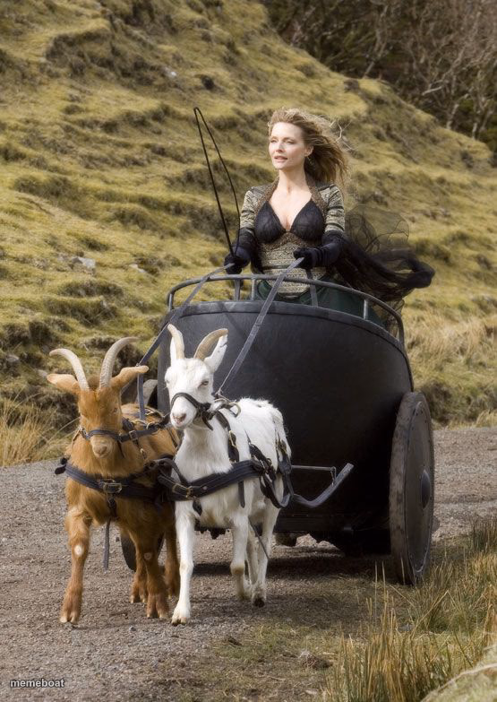Your Pagan Sister Pulling Up to the Christmas Party - meme generator image preview
