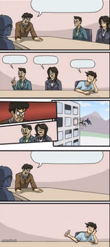 you're getting a promotion. Boardroom suggestion