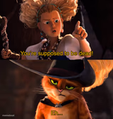 You're supposed to be dead