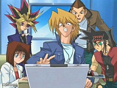Yu-Gi-Oh Laptop Reaction - meme generator image preview
