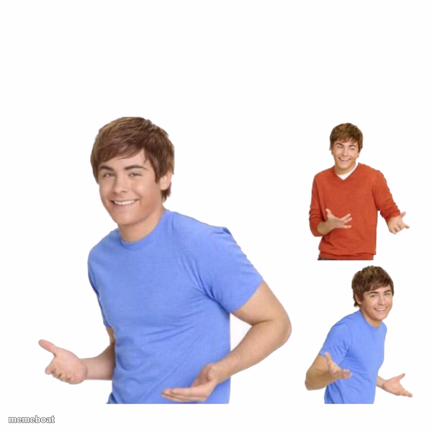 zac efron - meme generator image preview