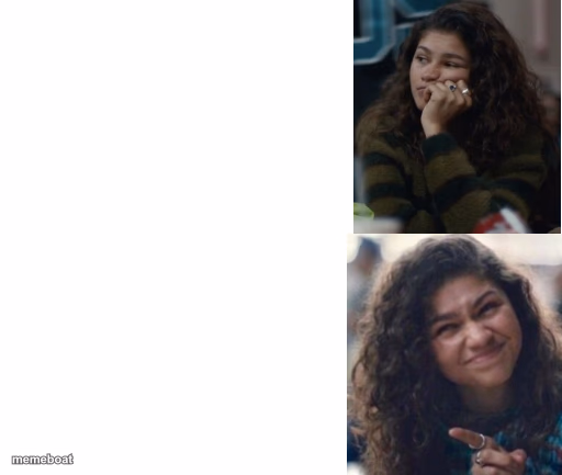 Zendaya Drake meme - meme generator image preview