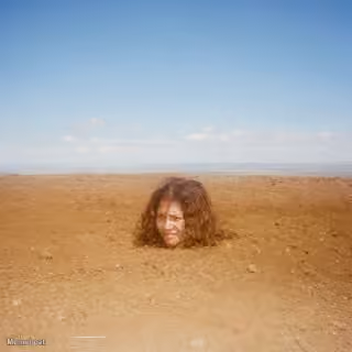 Zendaya Neck-deep in Desert Dirt - 'Euphoria' S3