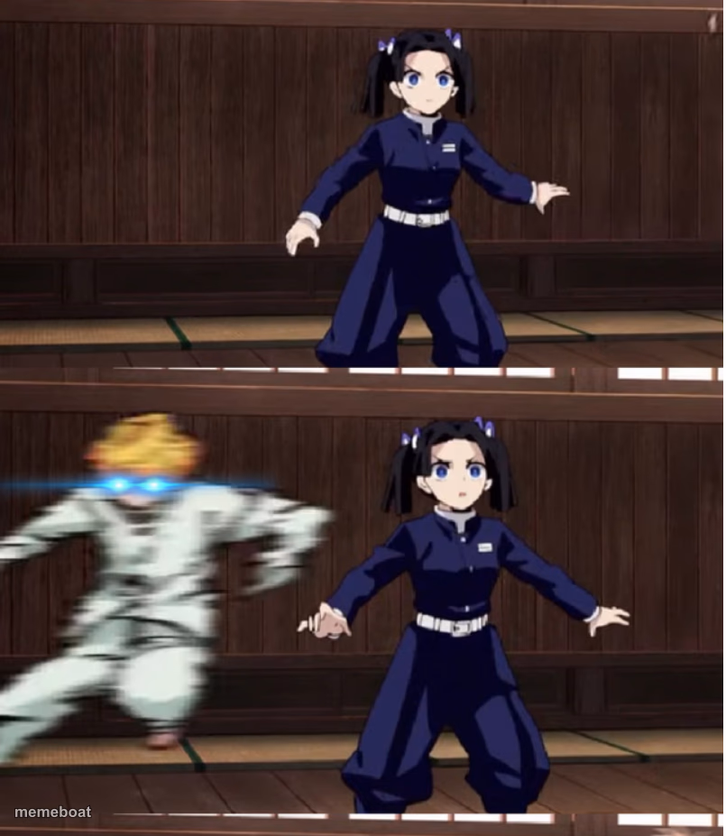 Zenitsu training - meme generator image preview