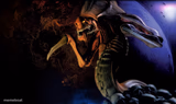 Zergling over planet
