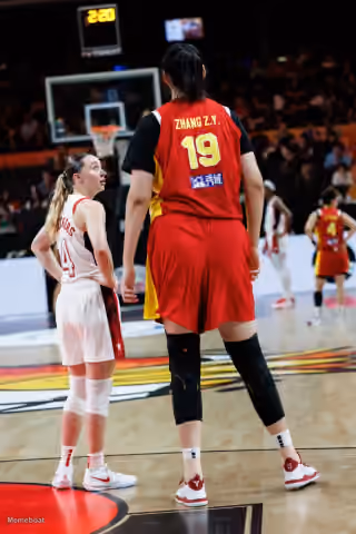 Zhang Ziyu height comparison