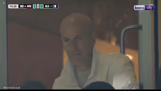 Zinedine Zidane Disappointed Reaction