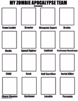 Zombie Apocalypse Team Extended
