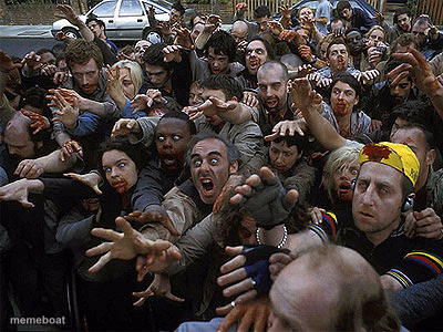 Zombies Approaching - meme generator image preview