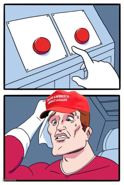 Two Buttons - meme generator image preview