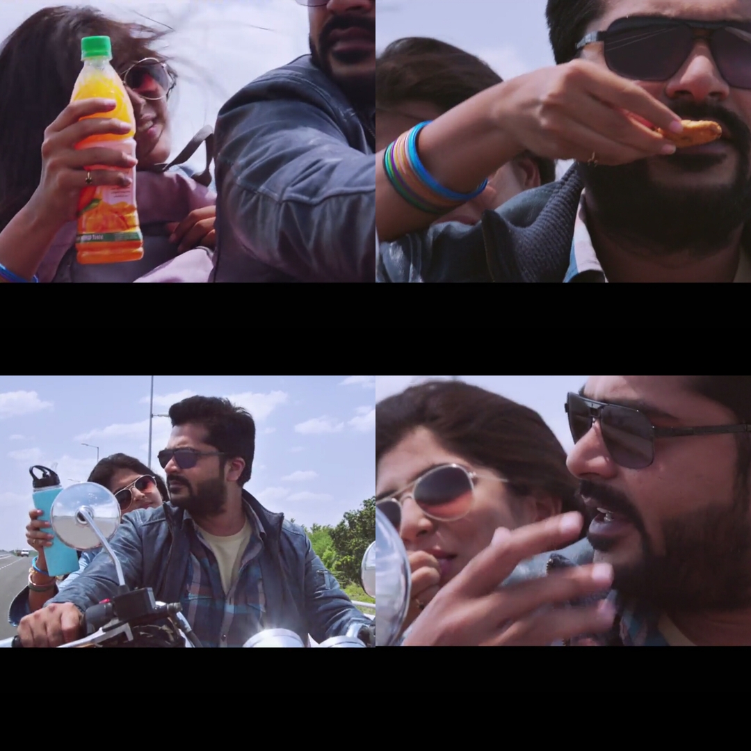 Achcham Yenbadhu Madamaiyada meme template with Rajnikanth (Silambarasan) with Leela (Manjima Mohan)