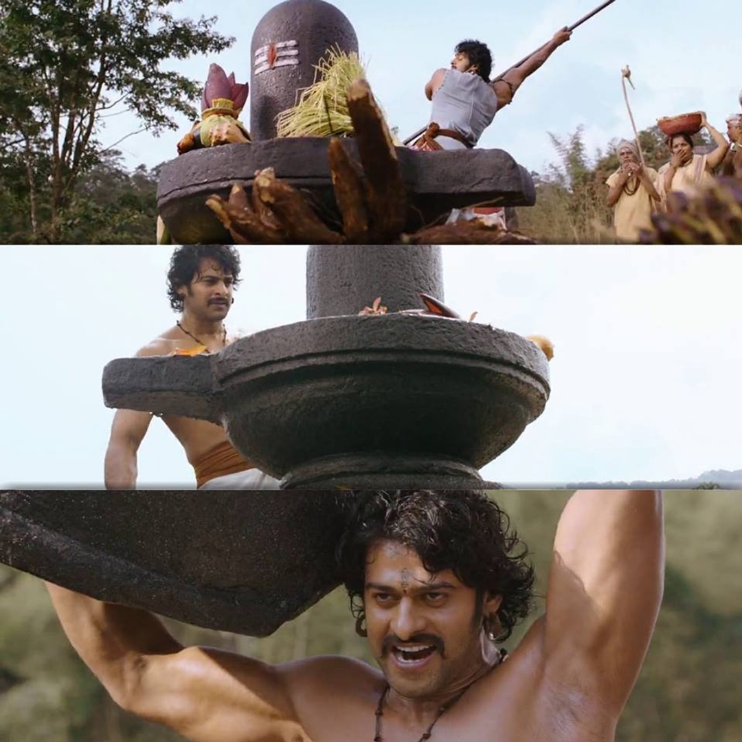 Bāhubali: The Beginning meme template with Amarendra Bāhubali / Mahendra "Sivudu" Bāhubali (Prabhas)