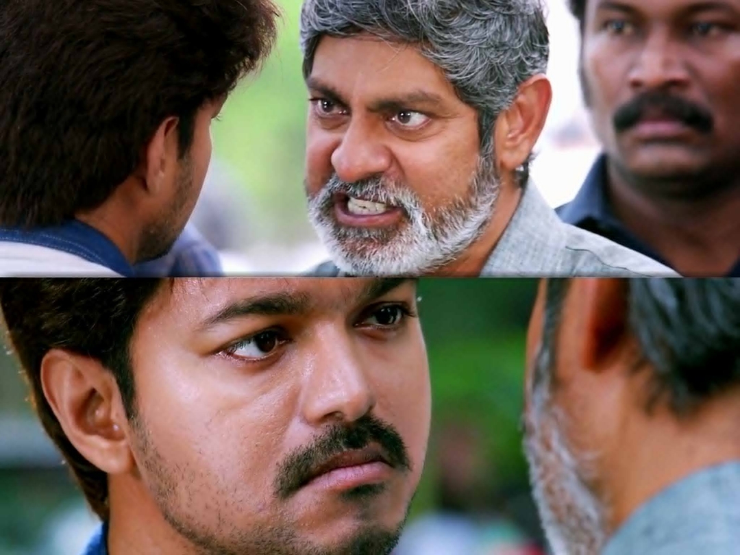 Bairavaa meme template