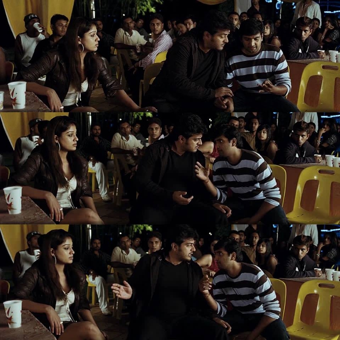 Billa meme template with David Billa / Saravana Velu (Ajith Kumar)