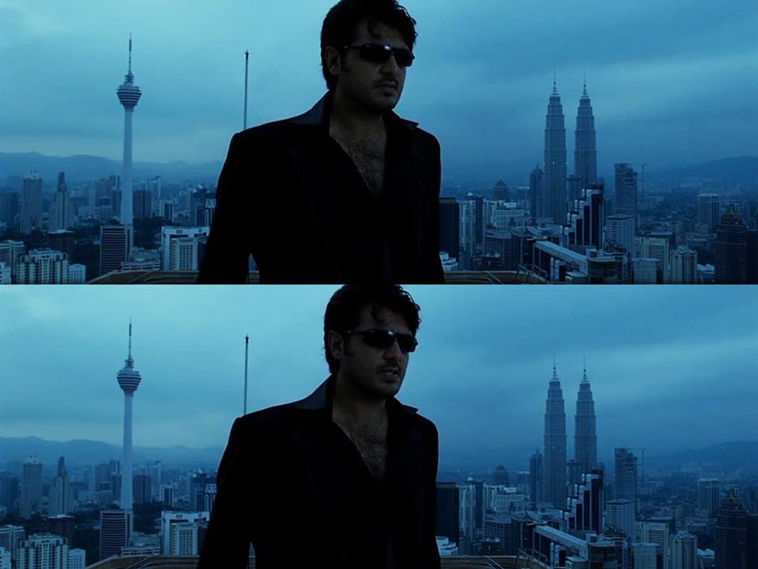 Billa meme template with David Billa / Saravana Velu (Ajith Kumar)