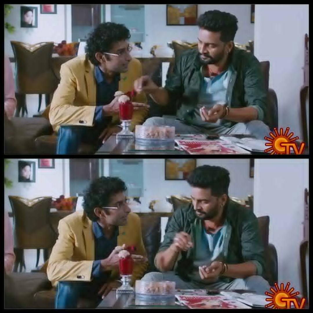 Dhilluku Dhuddu meme template