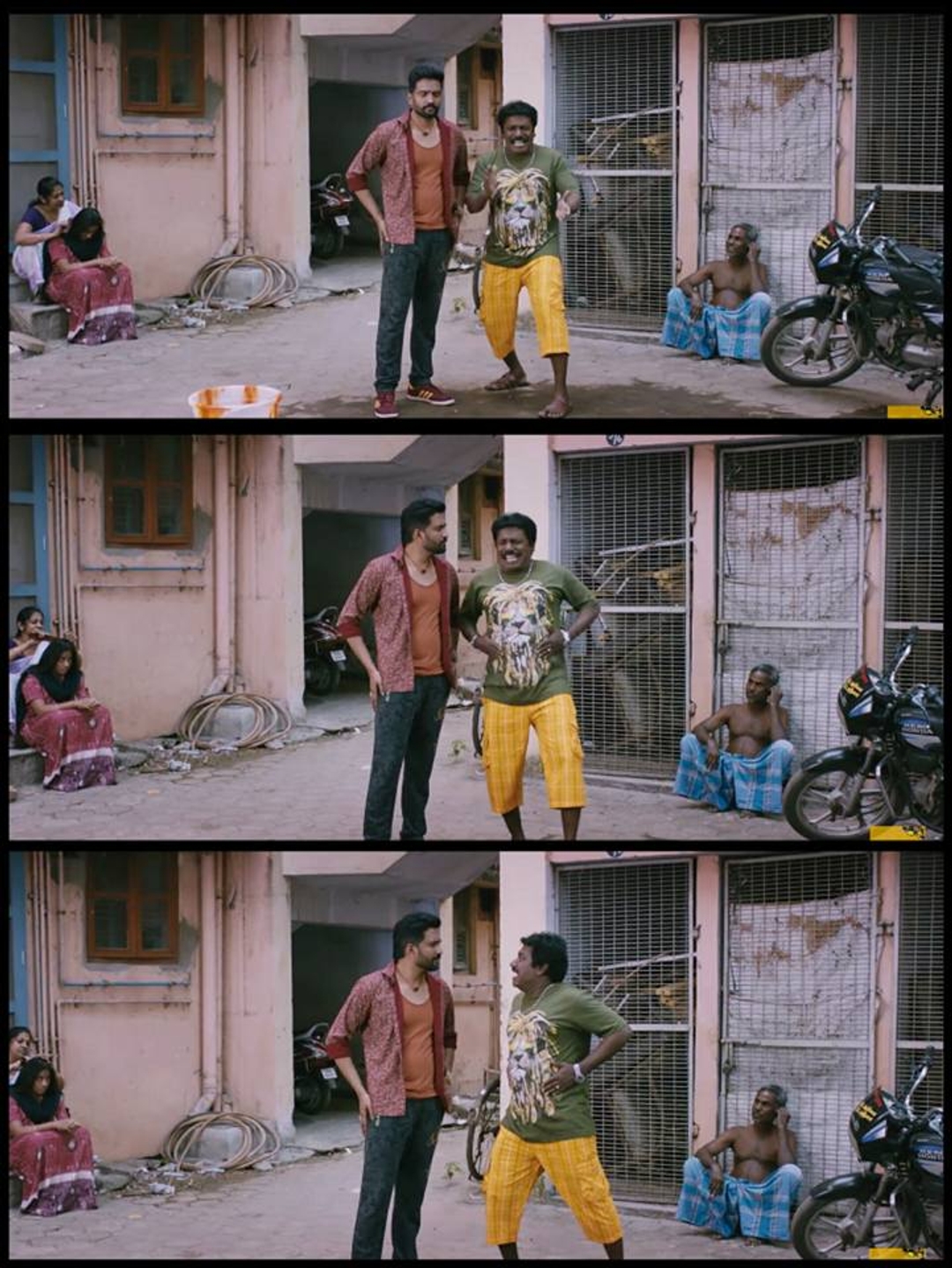 Dhilluku Dhuddu meme template