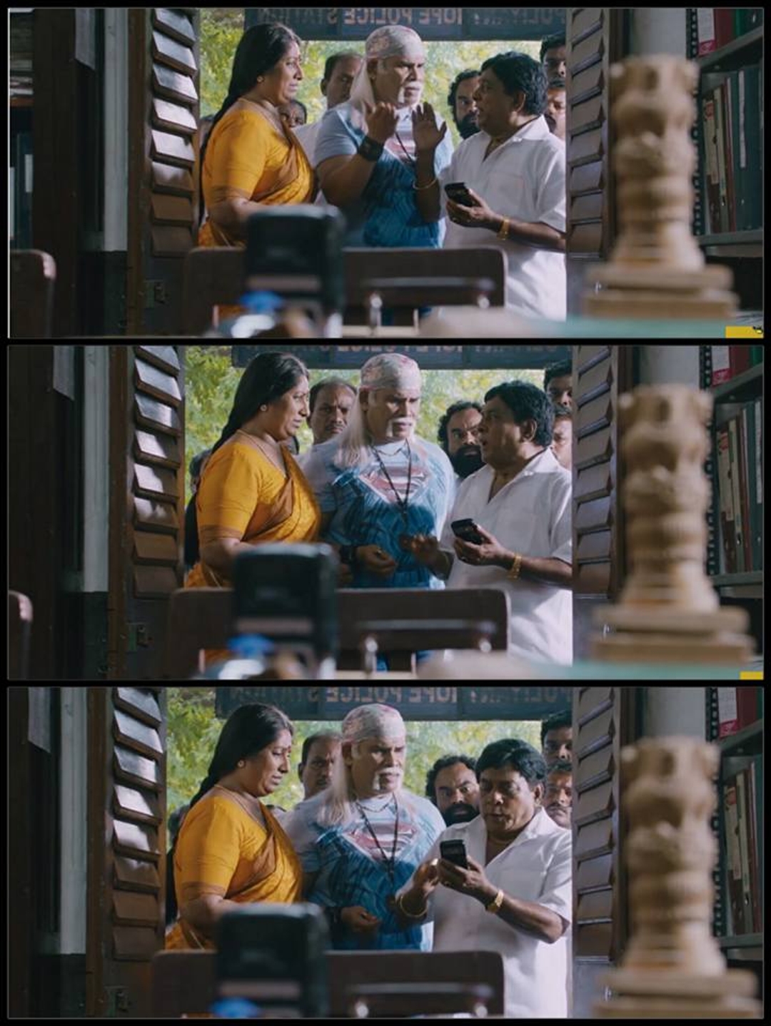 Dhilluku Dhuddu meme template