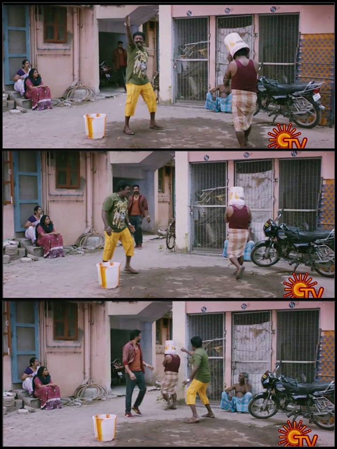 Dhilluku Dhuddu meme template