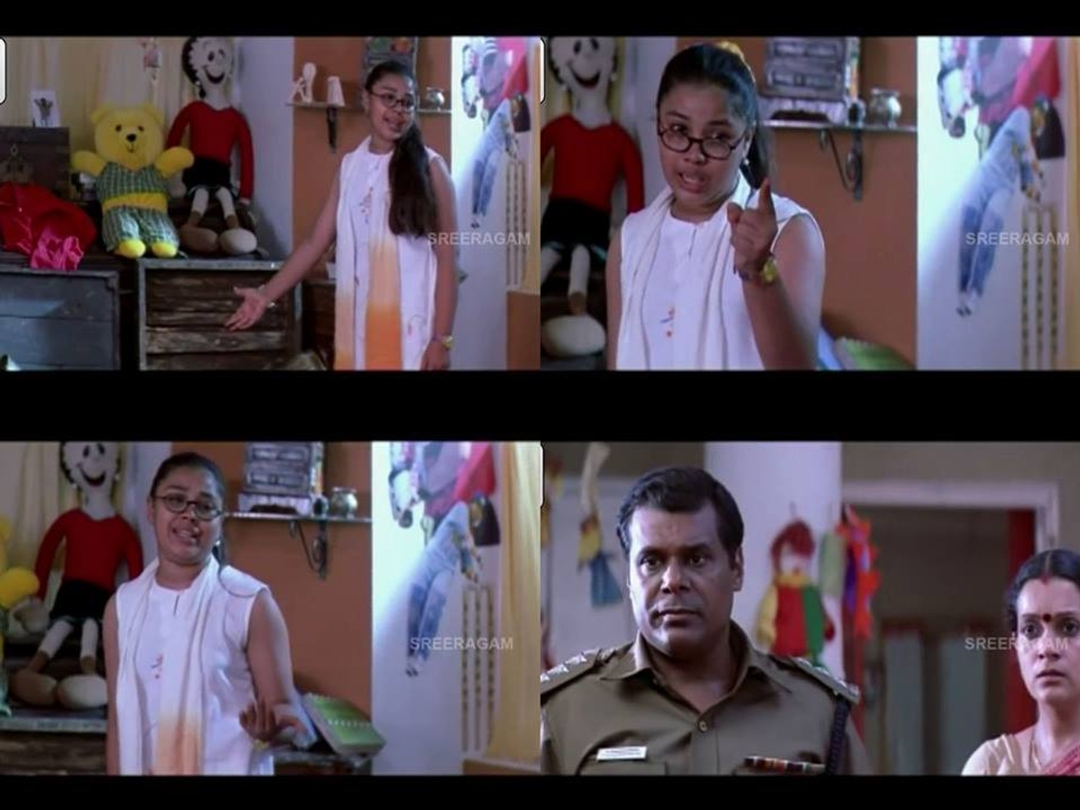 Ghilli meme template with Saravanavelu (Vijay) with Muthupandi (Prakash Raj)