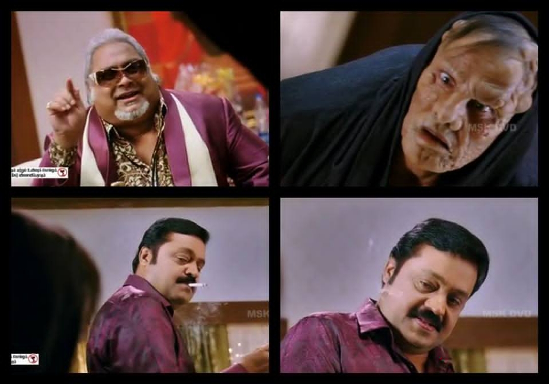 I meme template with Lingesan (Vikram)