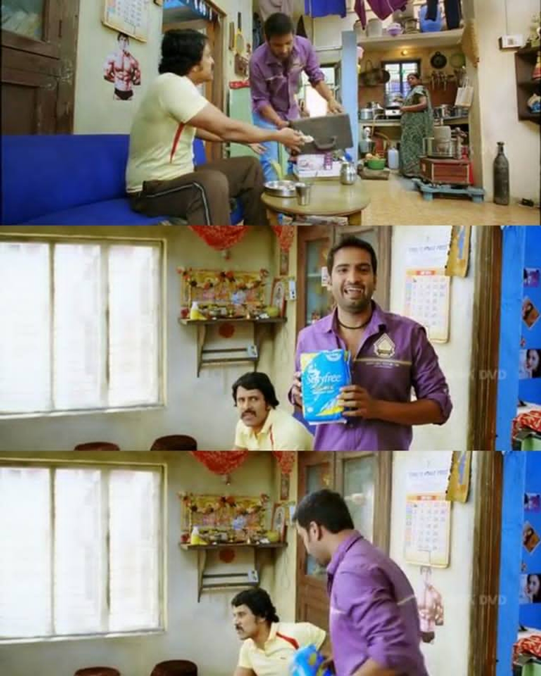 I meme template with Lingesan (Vikram)