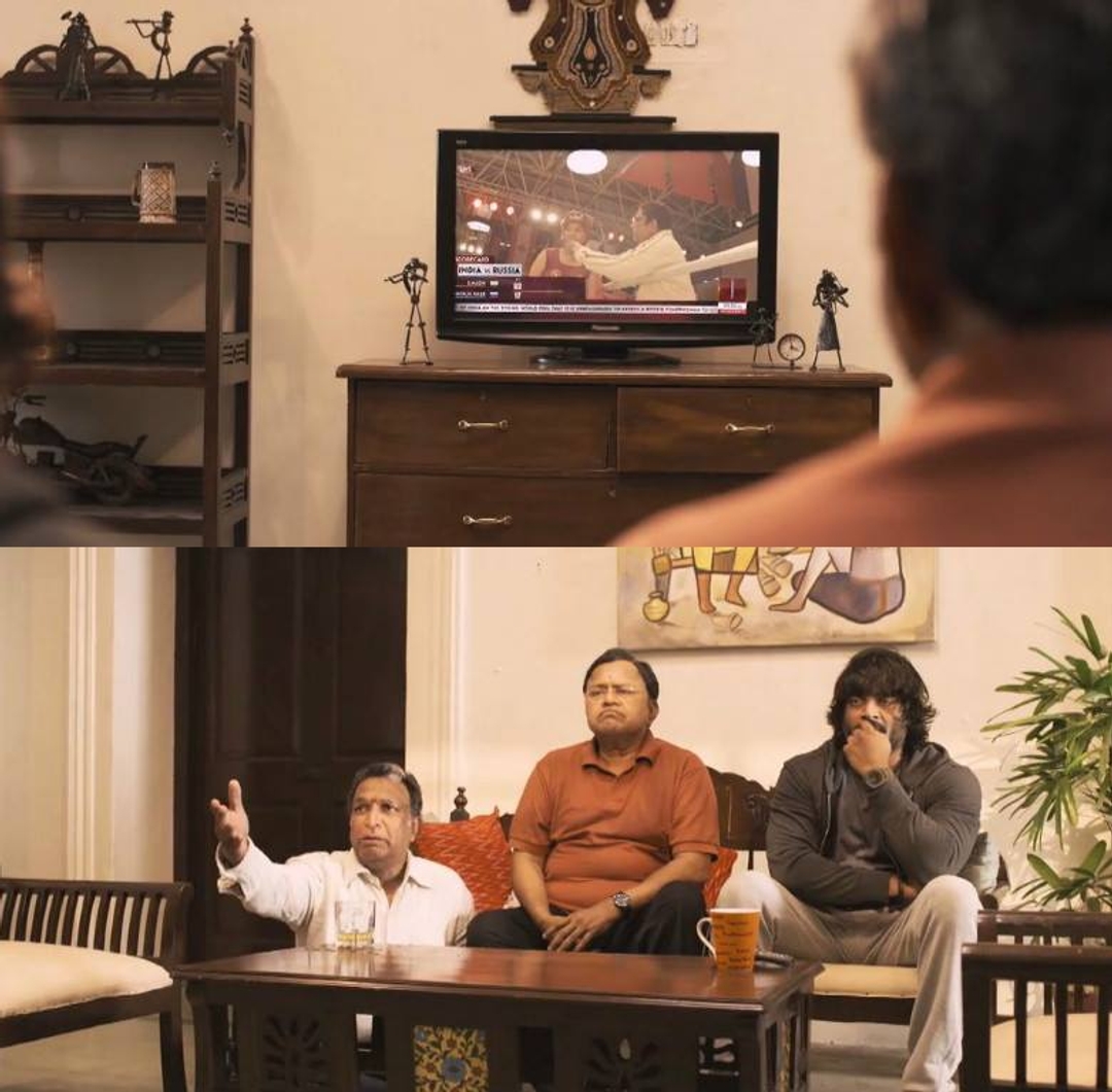 Irudhi Suttru meme template