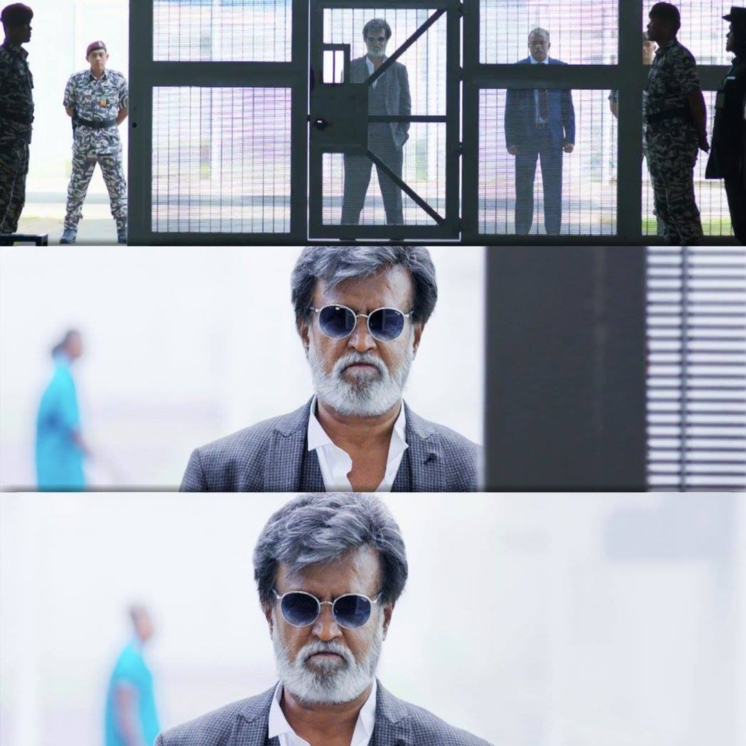 Kabali meme template with 'Kabali' Kabaliswaran (Rajinikanth)
