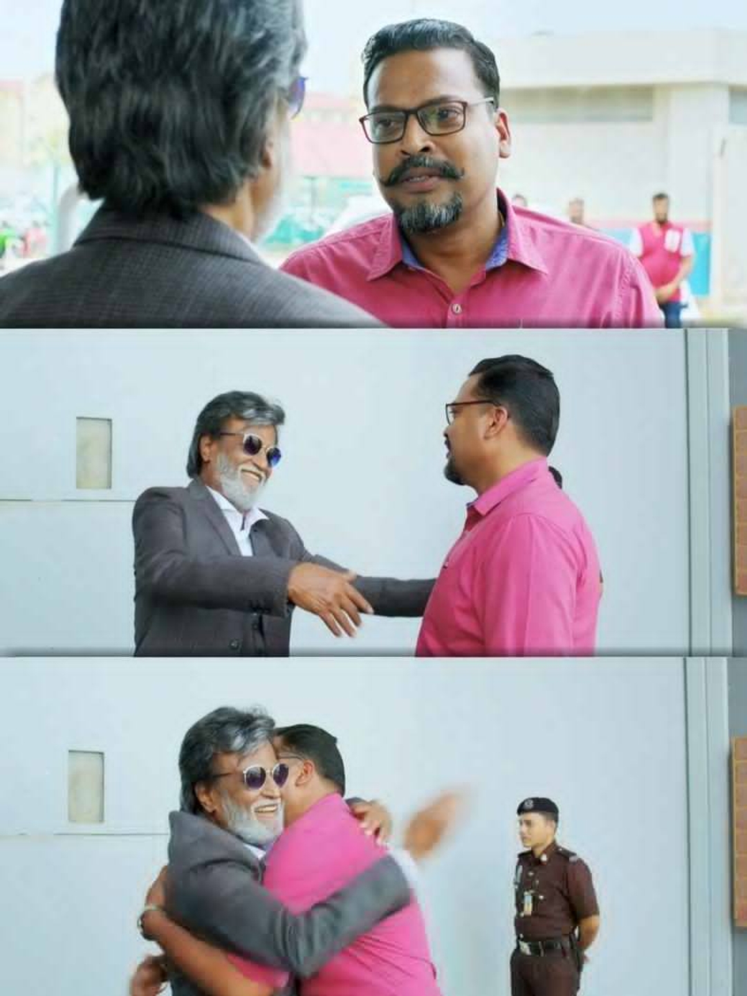 Kabali meme template with 'Kabali' Kabaliswaran (Rajinikanth)