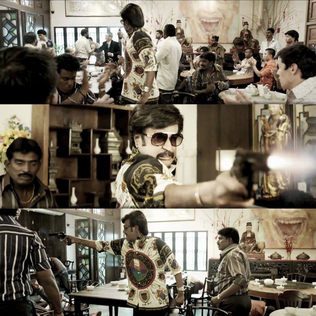 Kabali meme template with 'Kabali' Kabaliswaran (Rajinikanth)