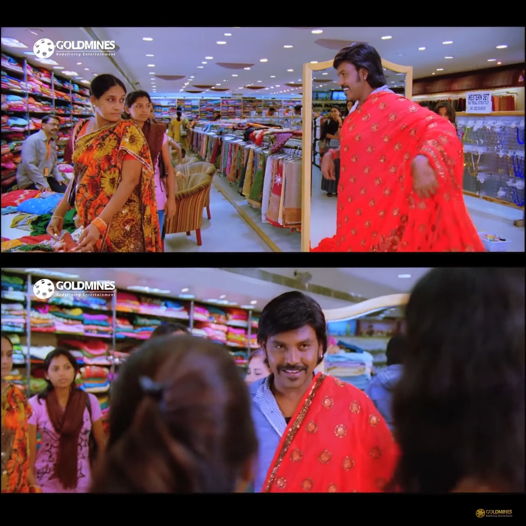 Muni 2: Kanchana meme template with Raghava (Raghava Lawrence)