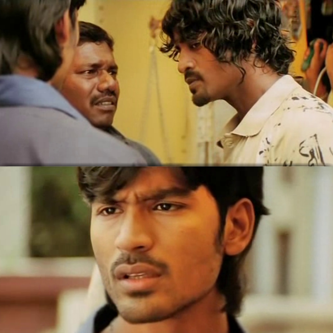 Polladhavan meme template