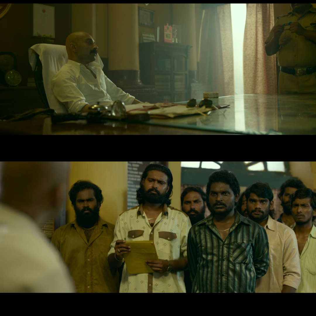 Pushpa: The Rise - Part 1 meme template with Pushpa Raj (Allu Arjun) with Kesava (Jagadeesh Prathap Bandari)