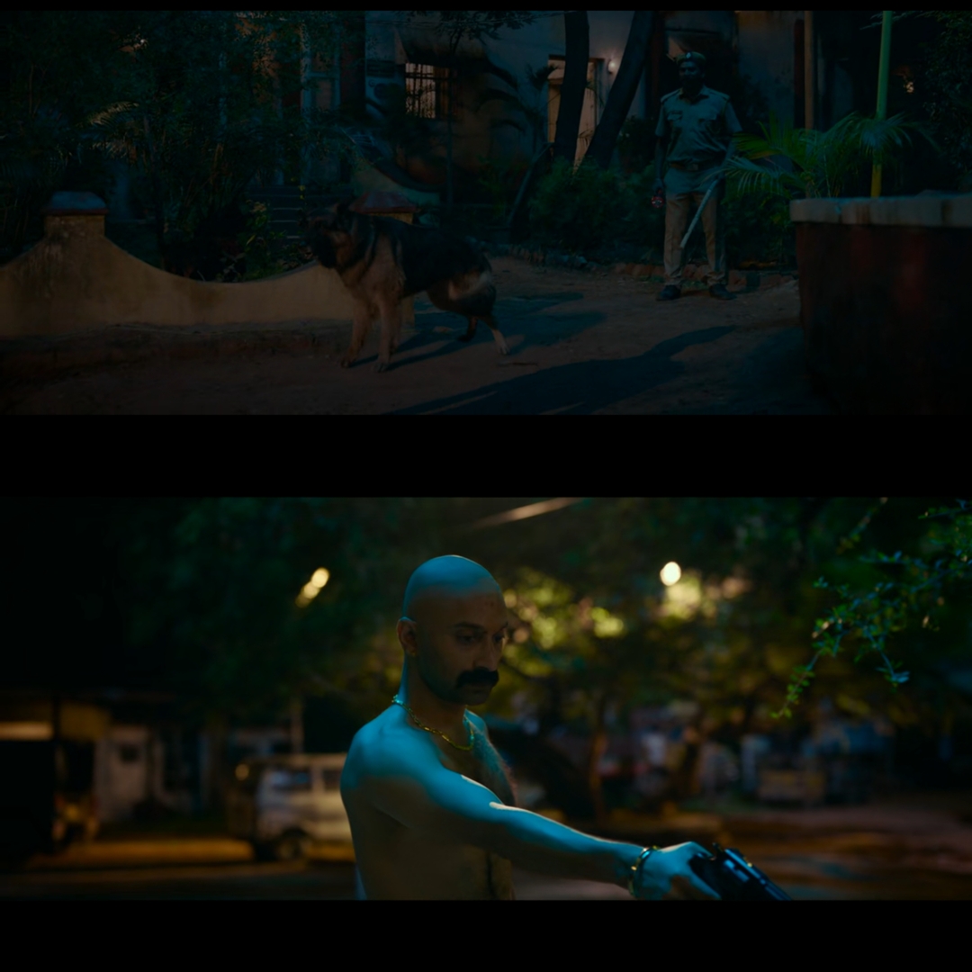 Pushpa: The Rise - Part 1 meme template with Pushpa Raj (Allu Arjun) with Kesava (Jagadeesh Prathap Bandari) with Bhanwar Singh Shekhawat (Fahadh Faasil)