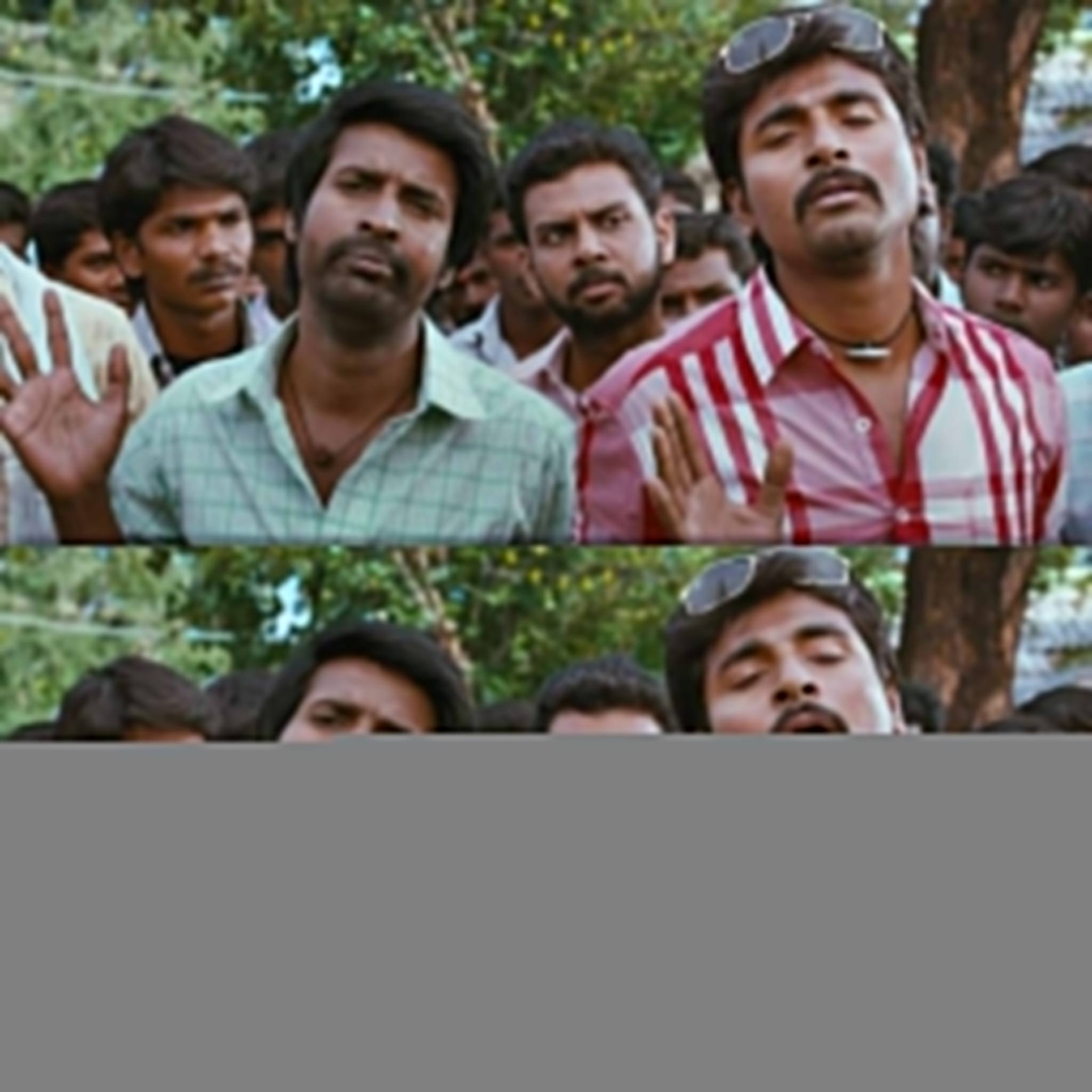 Varuthapadatha Valibar Sangam meme template with Bosepandi (Sivakarthikeyan) with Kodi (Soori)