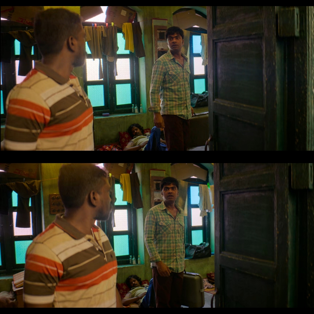 Vendhu Thanindhathu Kaadu meme template with Muthuveeran (Silambarasan)