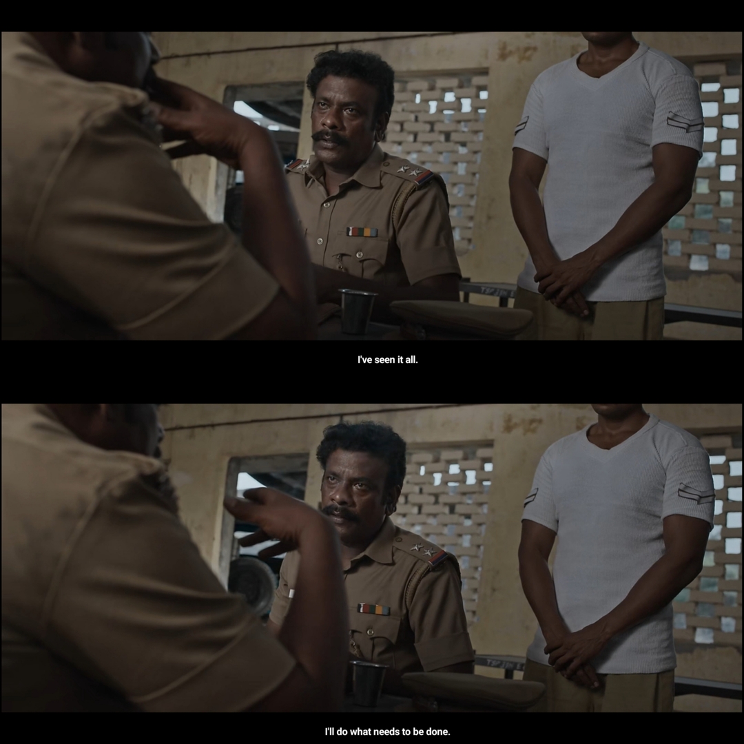 Viduthalai: Part I meme template with  (Tamizh)