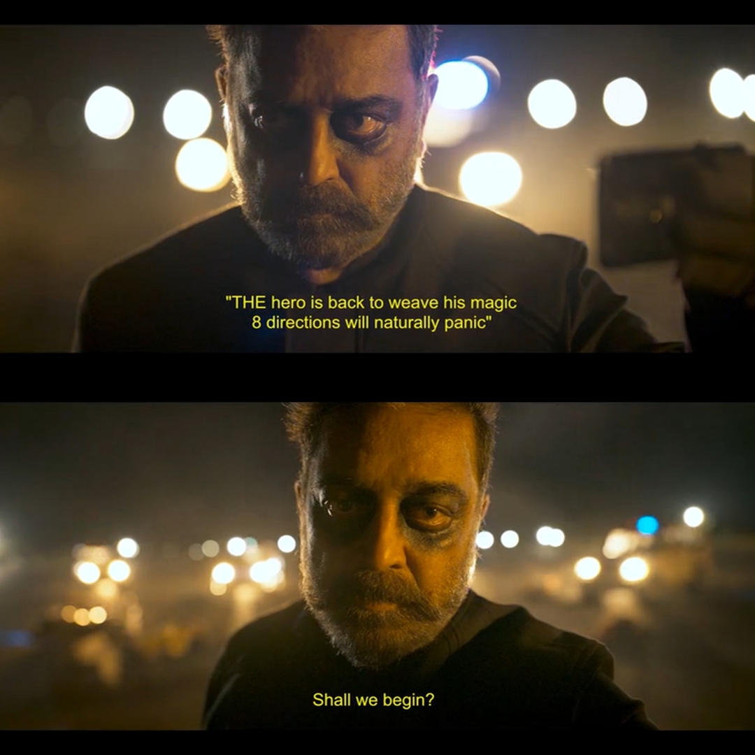 Vikram meme template with Karnan / Arun Kumar Vikram (Kamal Haasan)